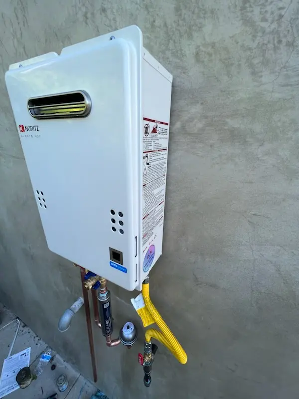 Tankless water heater installation for Orange Mound homes
