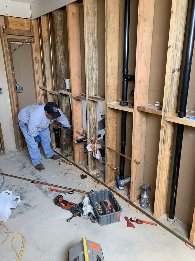 Commercial rough-in plumbing for Commercial Plumbing in Orange Mound
